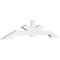 Ekena Millwork Vanguard Architectural Grade PVC Gable Bracket, 108"W x 22 1/2"H x 4"D x 6"F, 5/12 Pitch GBP108X23X0406VAN00 - alternate 1